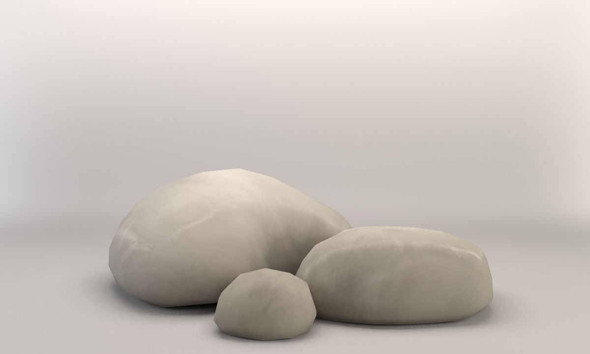 Cartoon Garden Package Low-poly 3D model_19