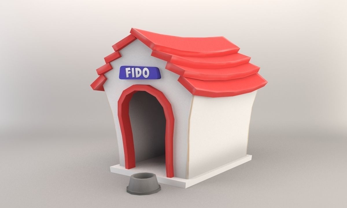 Cartoon Garden Package Low-poly 3D model_13