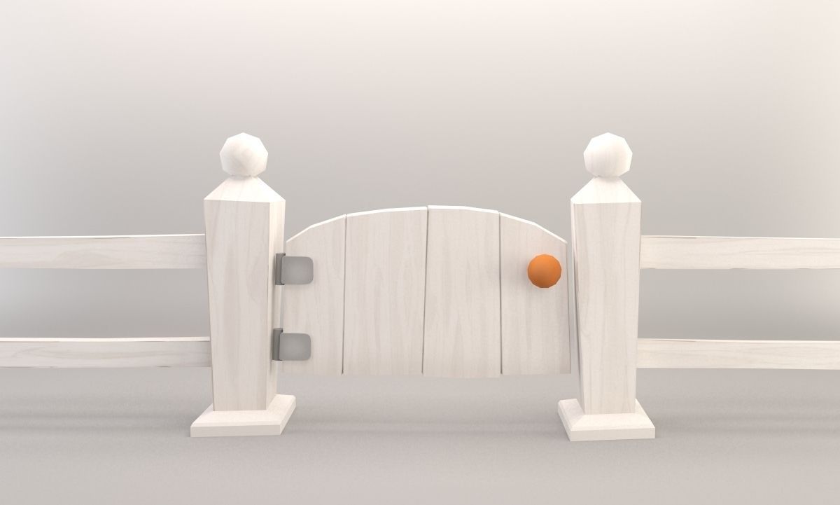 Cartoon Garden Package Low-poly 3D model_21