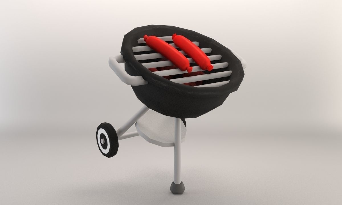 Cartoon Garden Package Low-poly 3D model_12