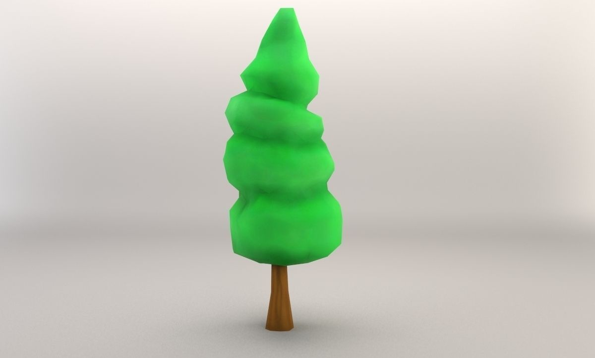 Cartoon Garden Package Low-poly 3D model_16
