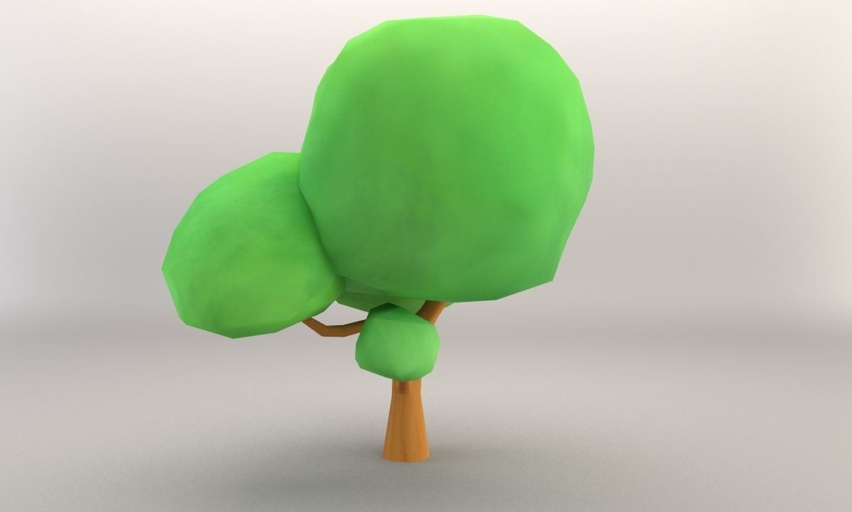 Cartoon Garden Package Low-poly 3D model_5