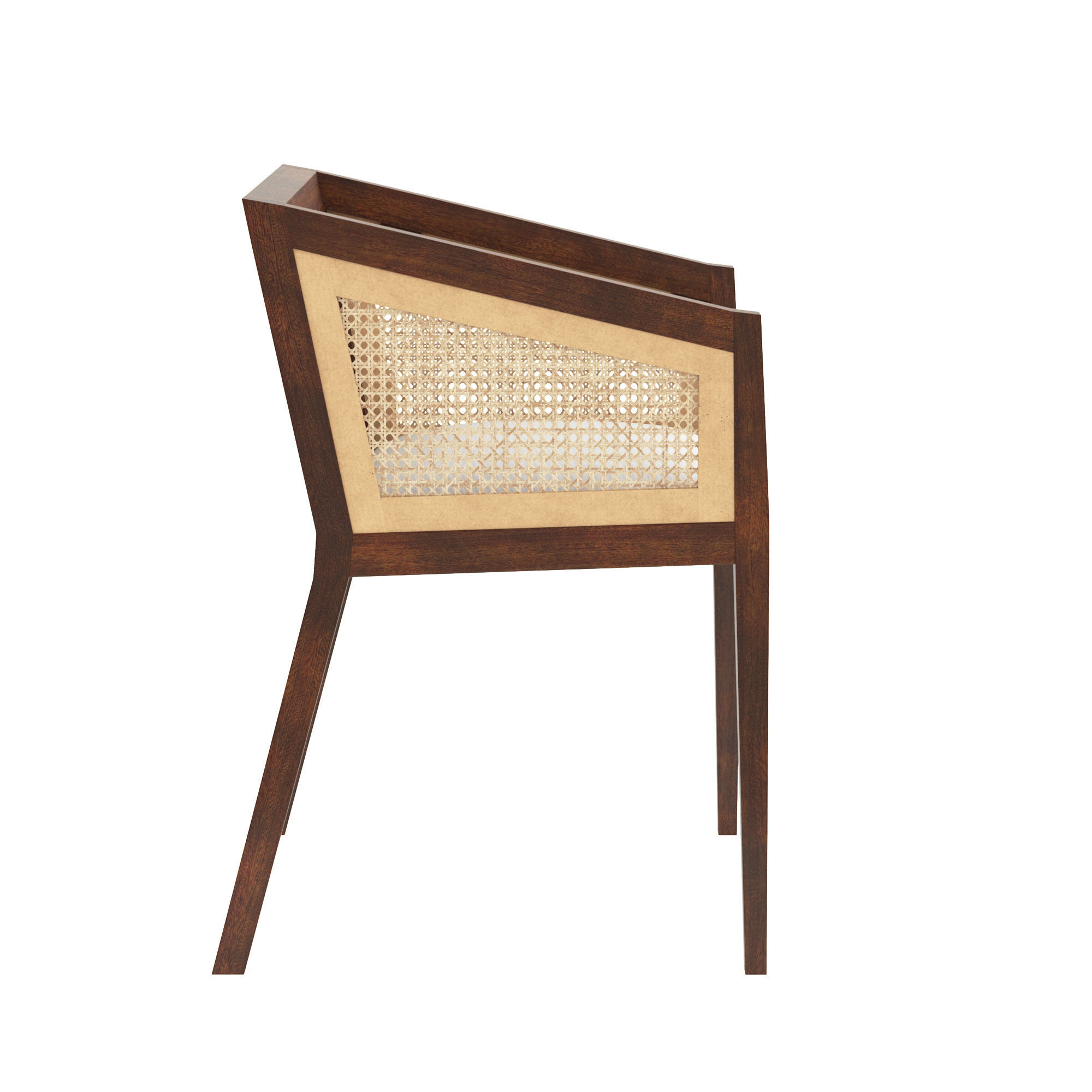 Retro Rattan Chair 3D model | CGTrader