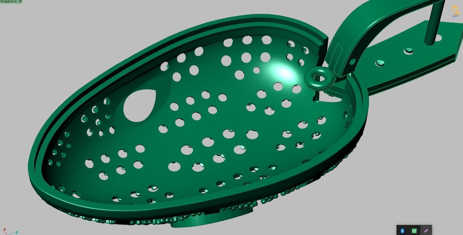 Snake Earring model 241 3D printable model13 3D print model_19