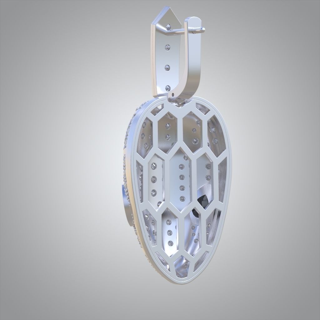 Snake Earring model 241 3D printable model13 3D print model_12