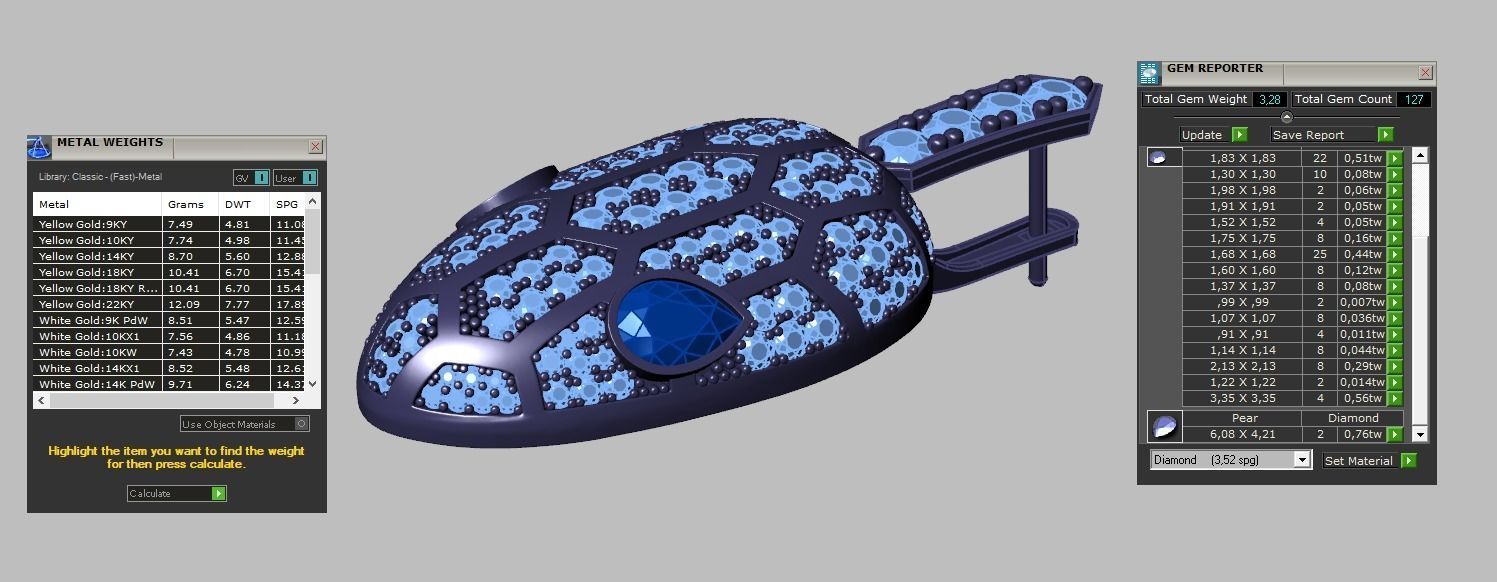 Snake Earring model 241 3D printable model13 3D print model_24