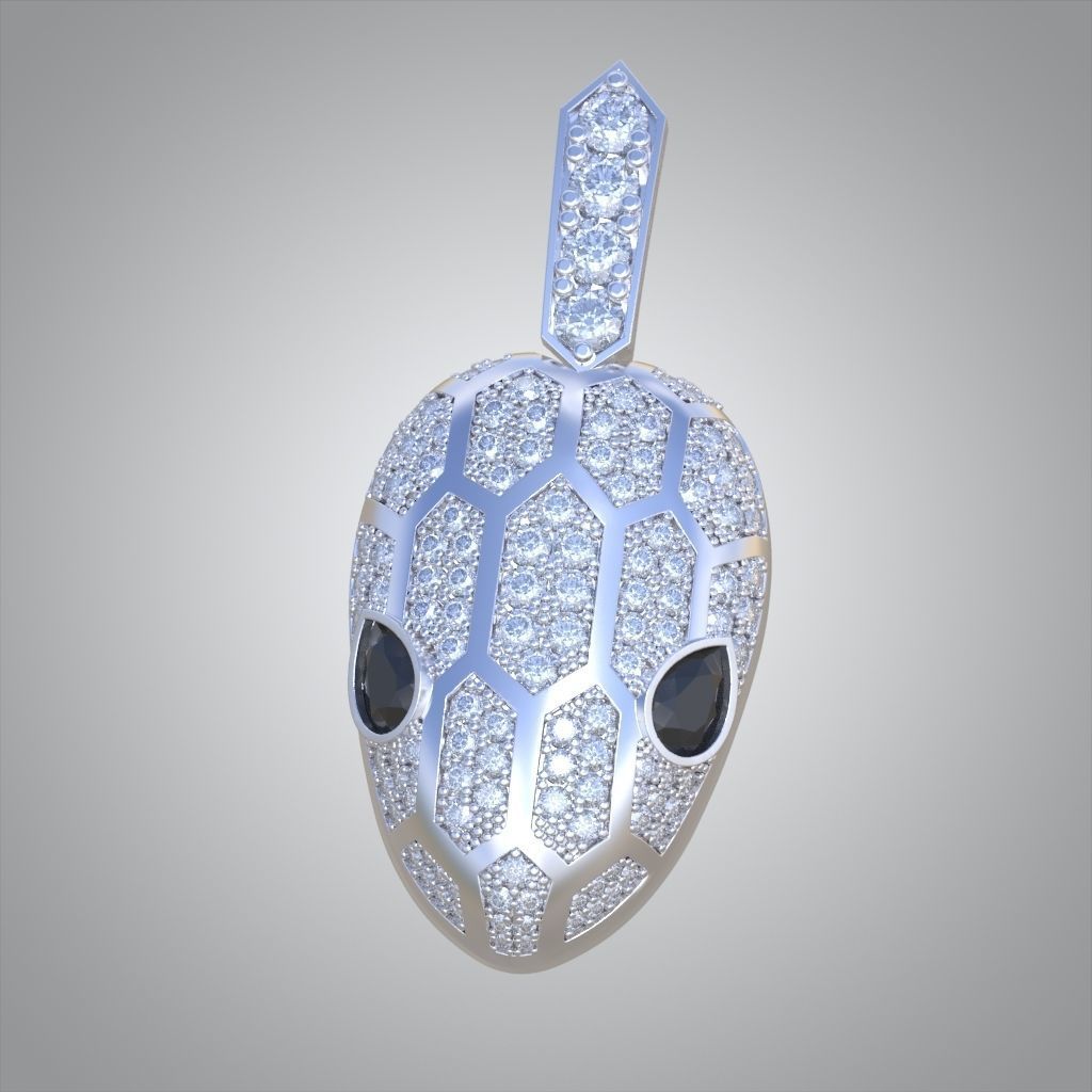 Snake Earring model 241 3D printable model13 3D print model_10
