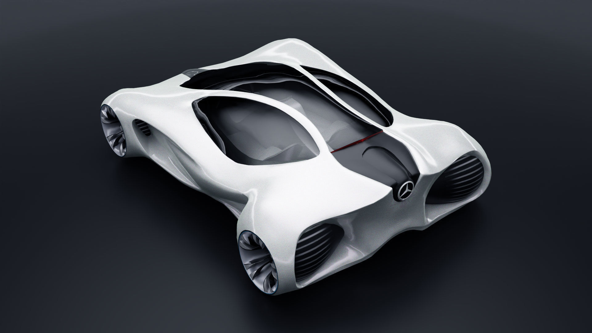 Mercedes Benz Biome Low-poly 3D model_5