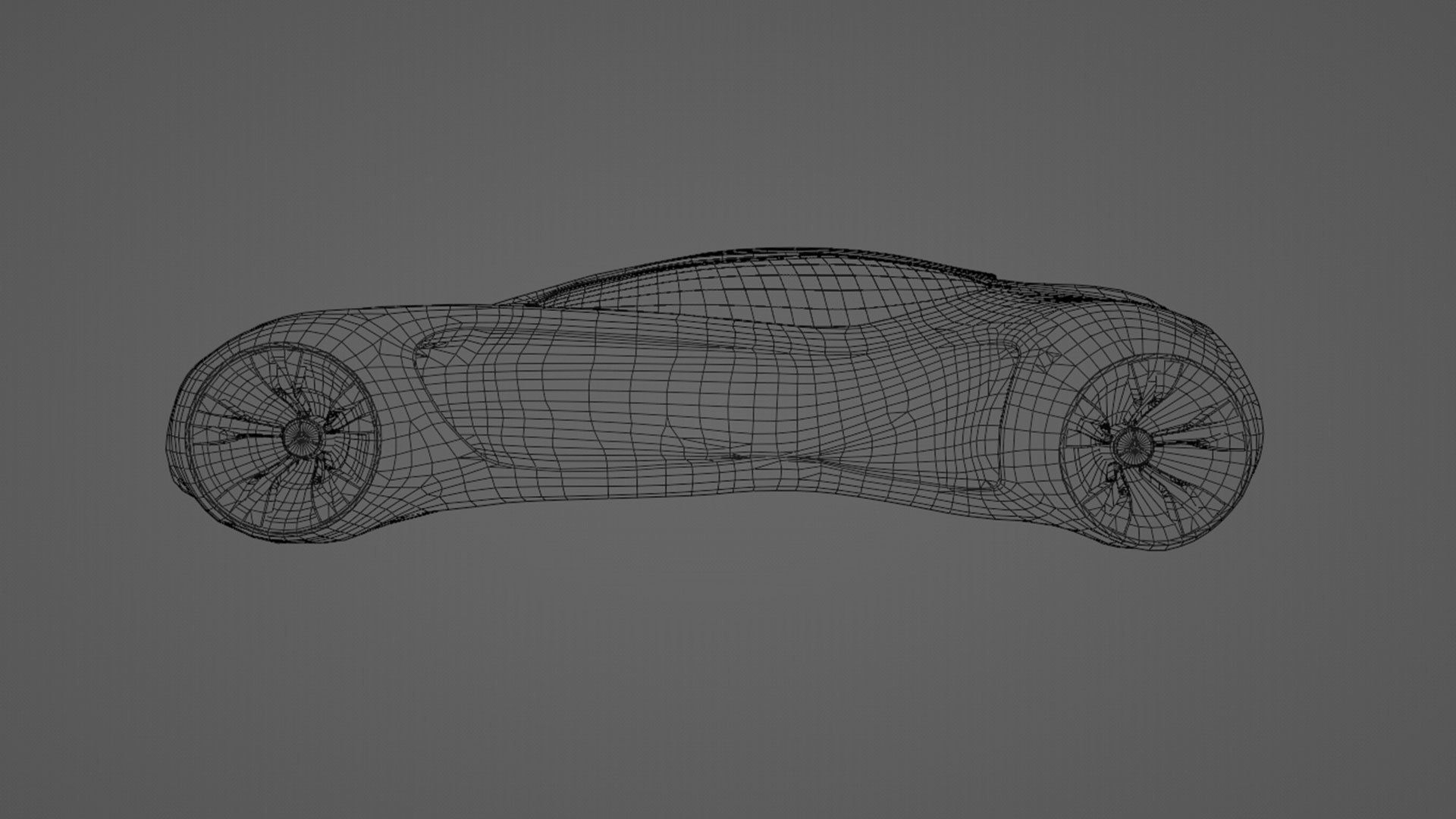 Mercedes Benz Biome Low-poly 3D model_13