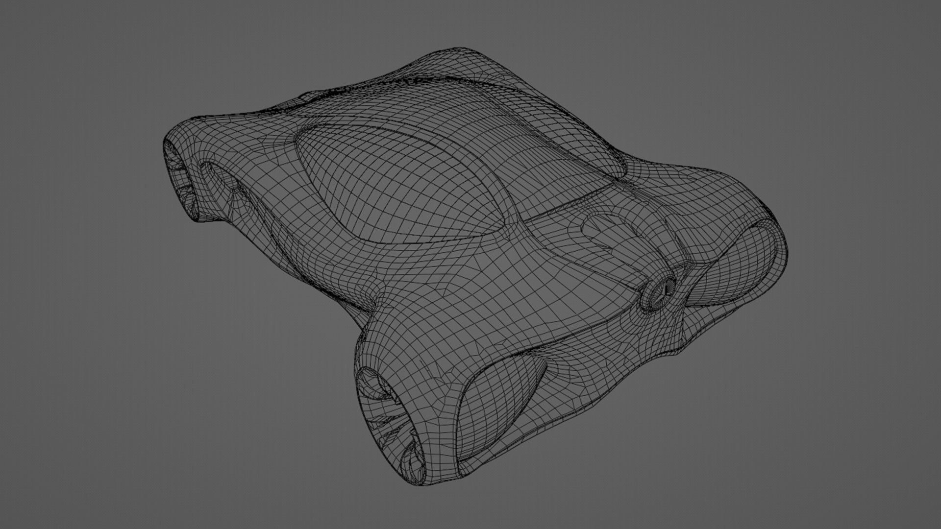 Mercedes Benz Biome Low-poly 3D model_15