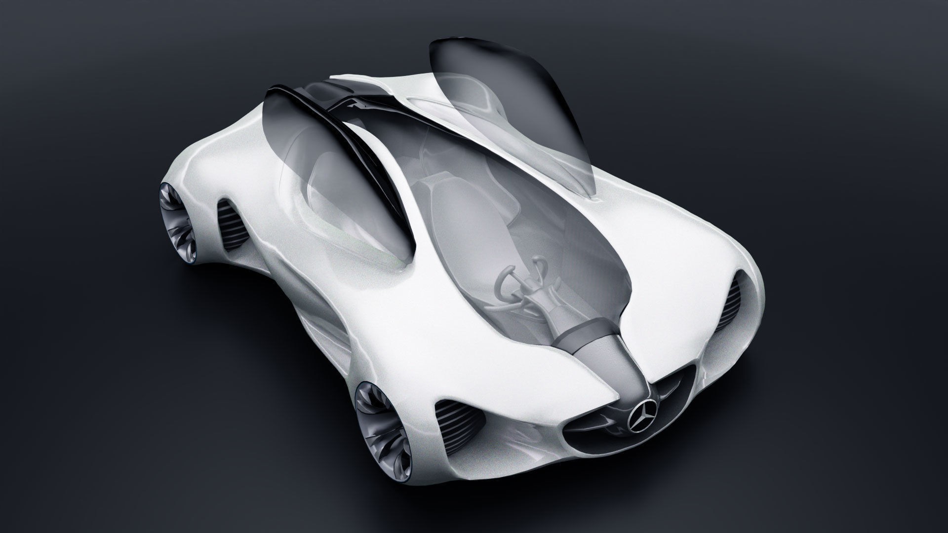 Mercedes Benz Biome Low-poly 3D model_7