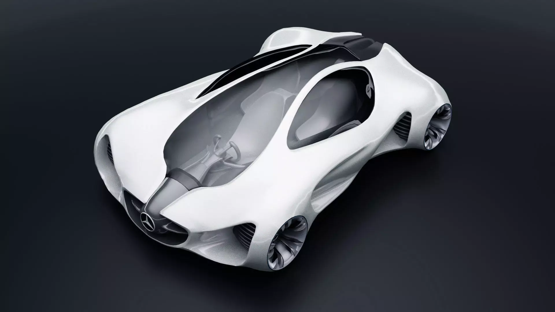 Mercedes Benz Biome Low-poly 3D model_0