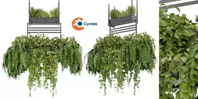 Collection plant vol 277 - blender model 