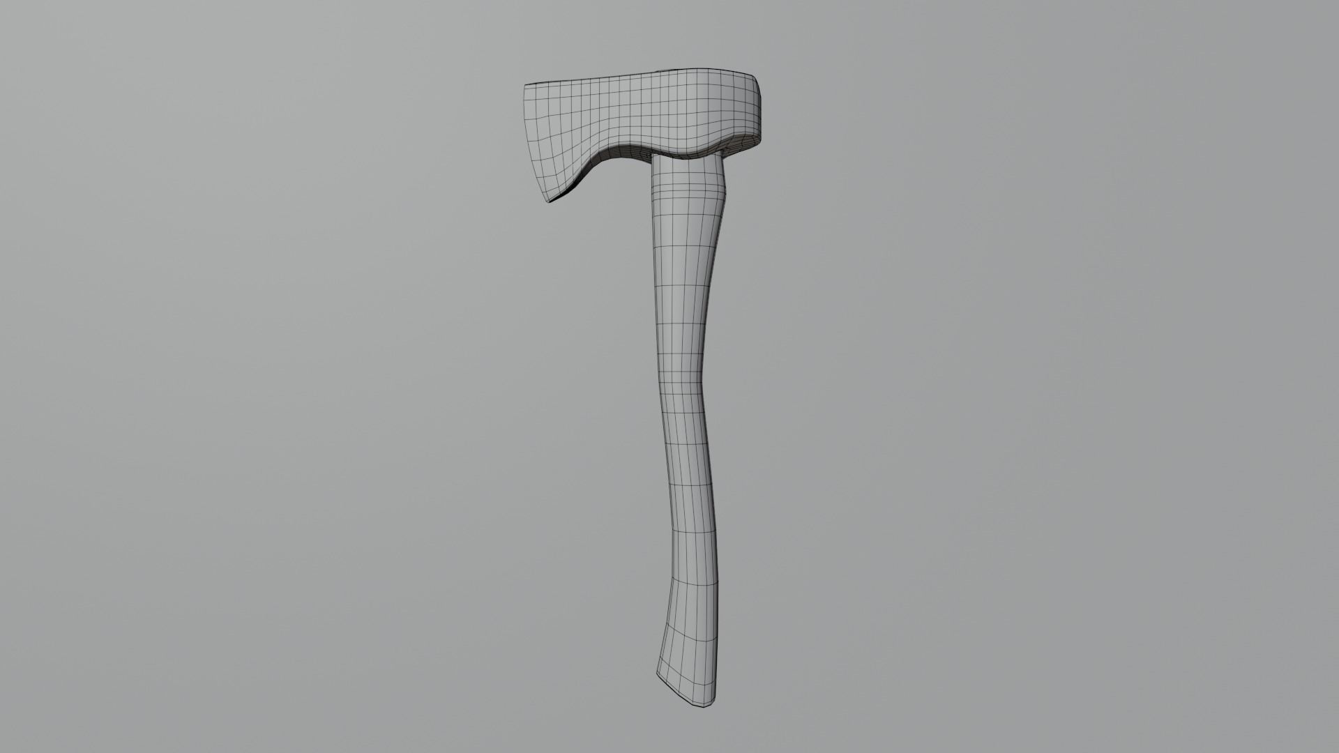 Axe 3D model 3D model_3