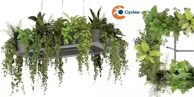 Collection plant vol 279 - blender model 