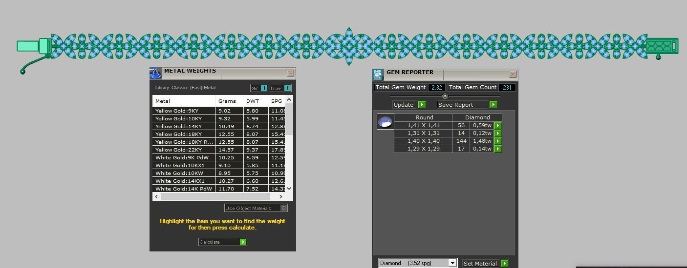 Bracelet model 3D printable model 0023-15 3D print model_13