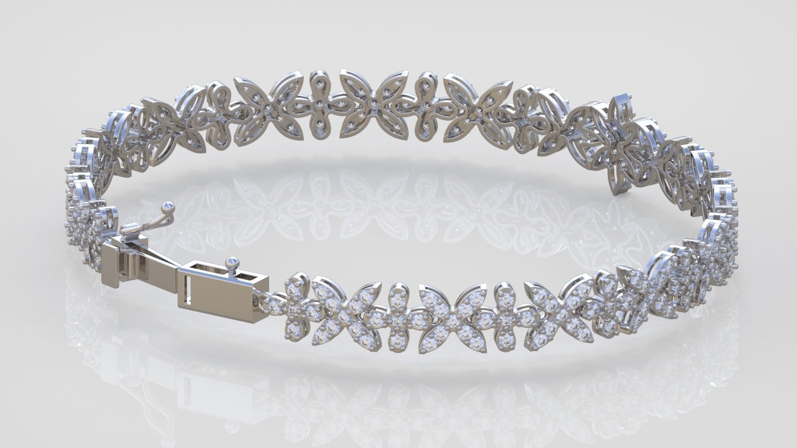 Bracelet model 3D printable model 0023-15 3D print model_7