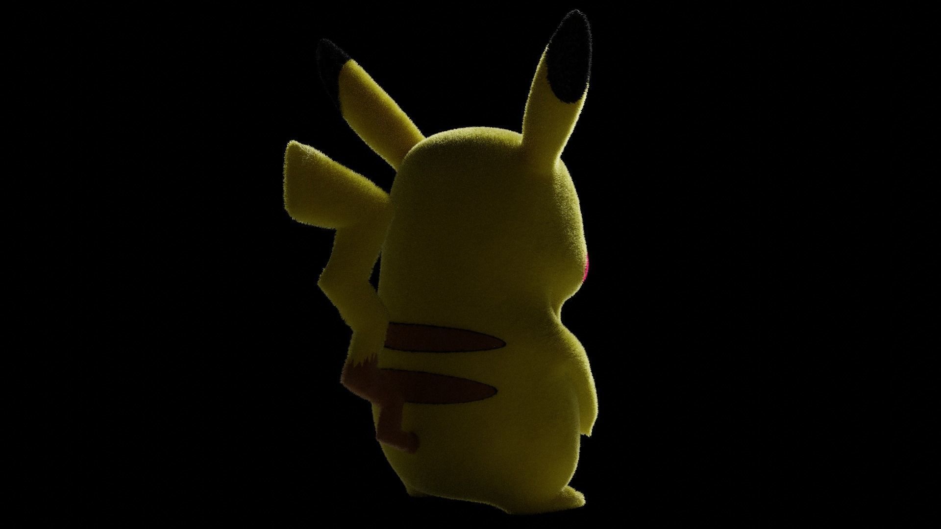 Pikachu  3D model_1
