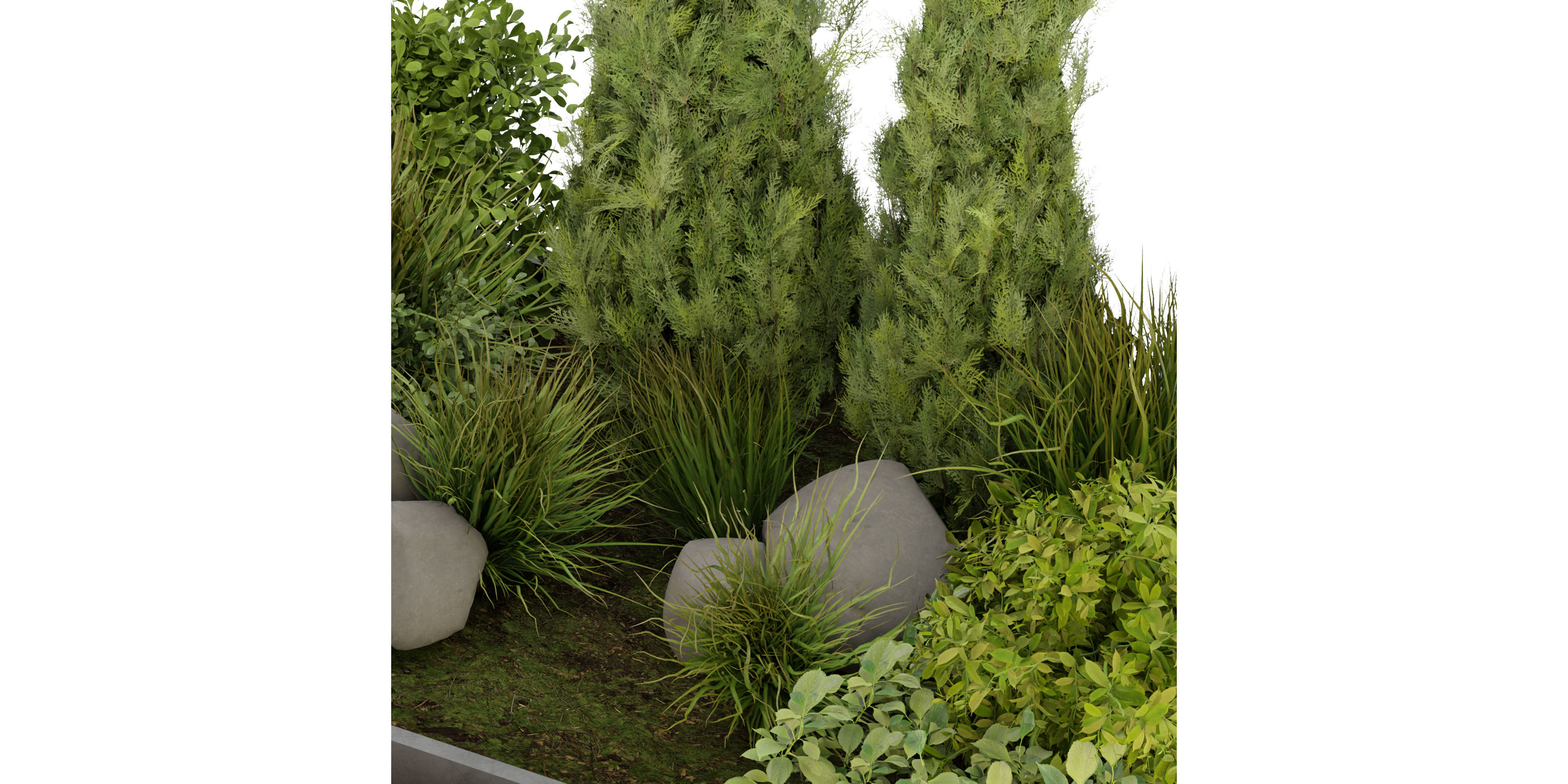 Collection plant vol 284 - blender model 3D model_2