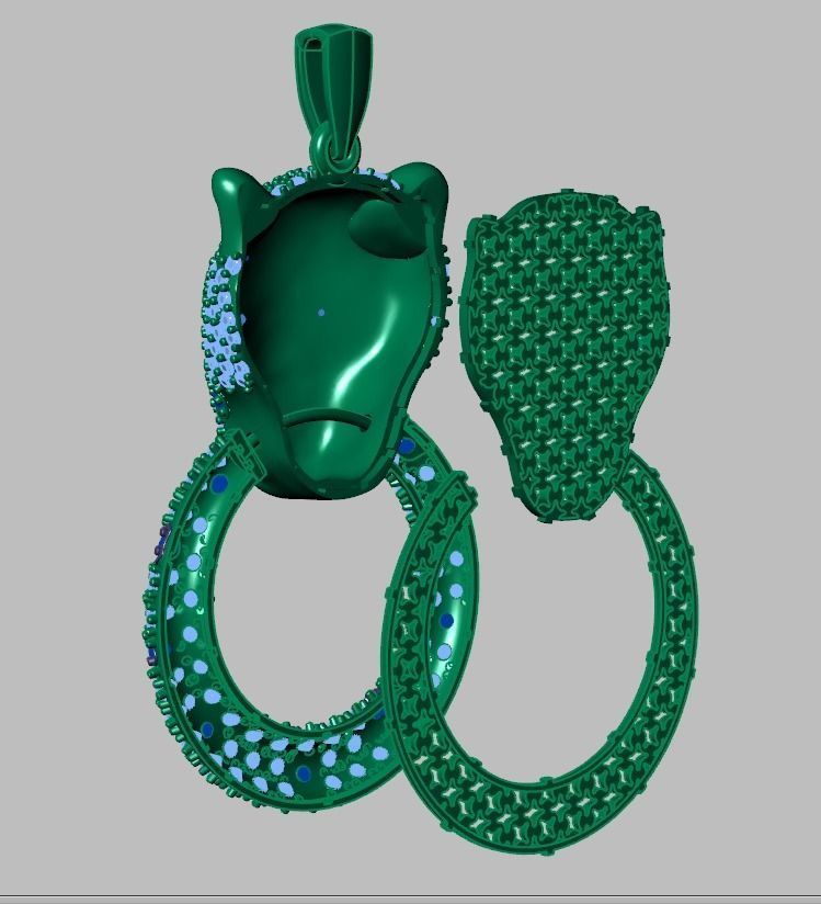Pendant model 3D 0249 printable model16 3D print model_17