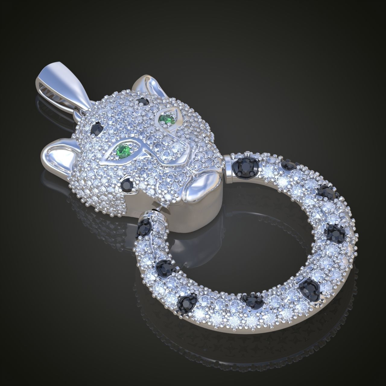 Pendant model 3D 0249 printable model16 3D print model_10