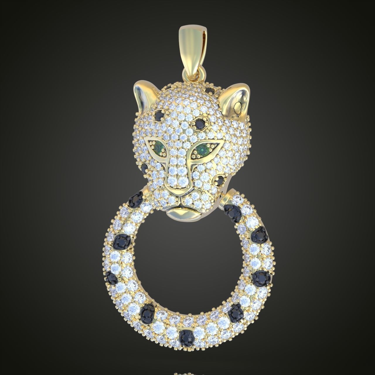 Pendant model 3D 0249 printable model16 3D print model_1