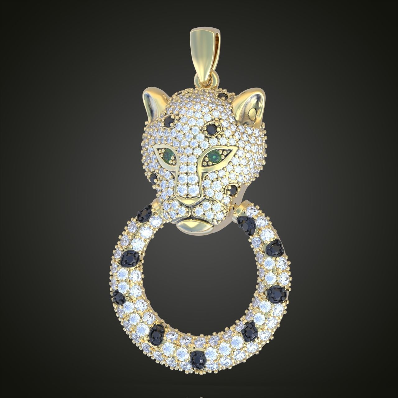 Pendant model 3D 0249 printable model16 3D print model_7