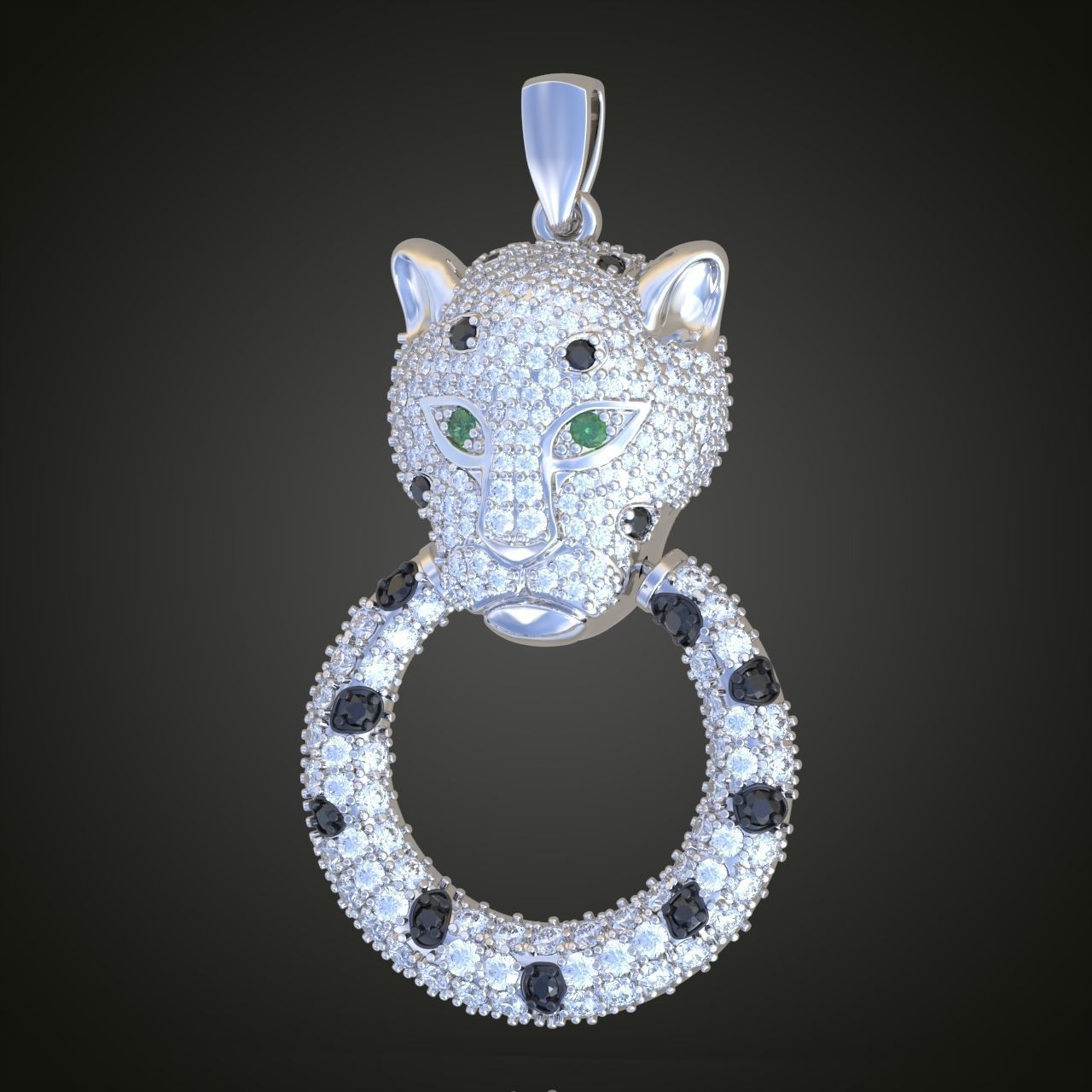 Pendant model 3D 0249 printable model16 3D print model_6