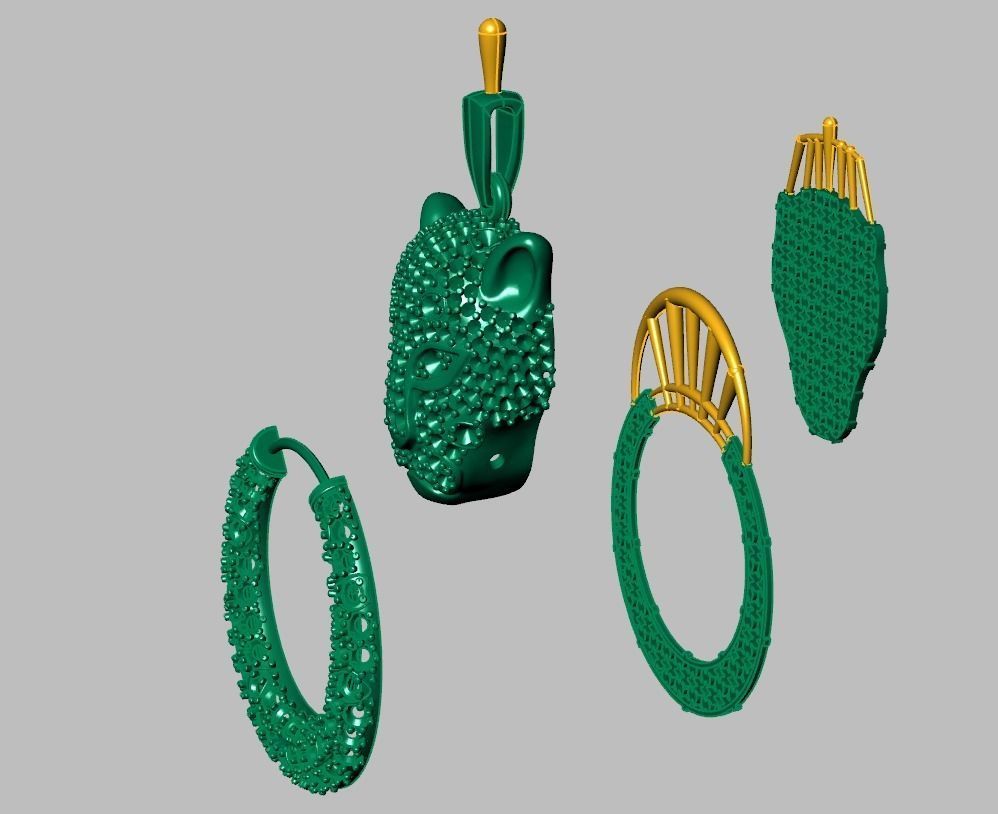 Pendant model 3D 0249 printable model16 3D print model_19