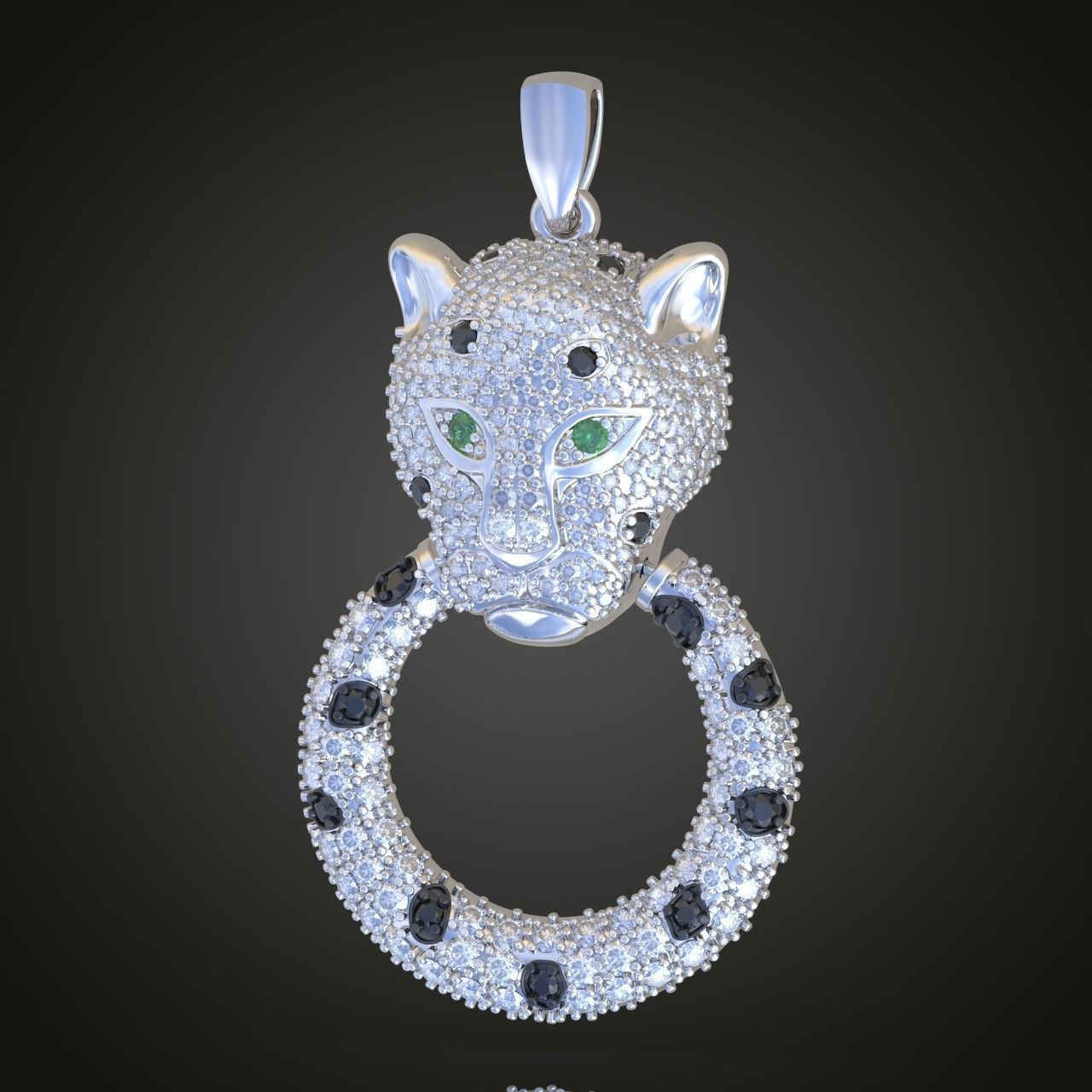 Pendant model 3D 0249 printable model16 3D print model_2