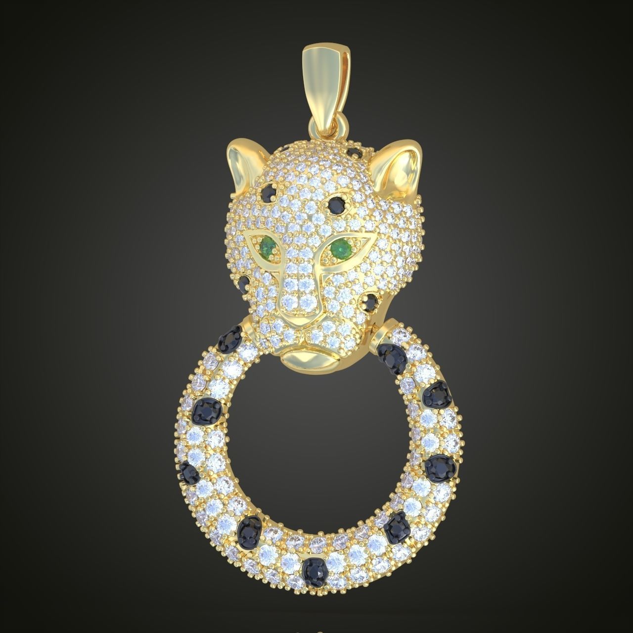 Pendant model 3D 0249 printable model16 3D print model_5