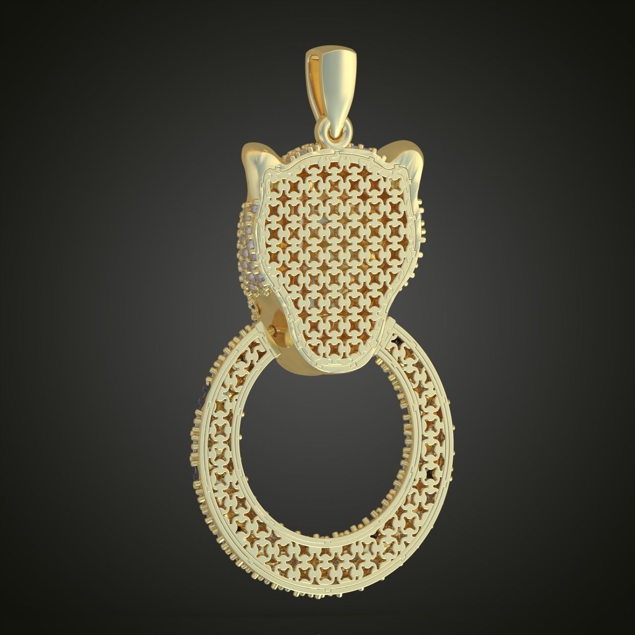Pendant model 3D 0249 printable model16 3D print model_4