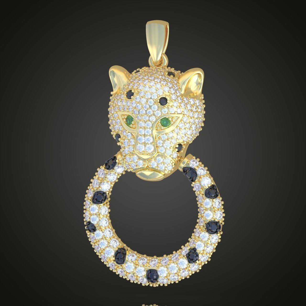 Pendant model 3D 0249 printable model16 3D print model_13