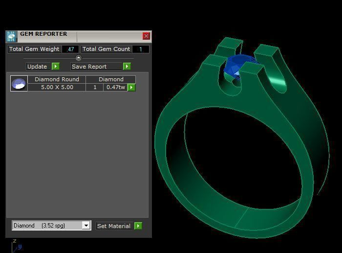 man ring 3D print model_14