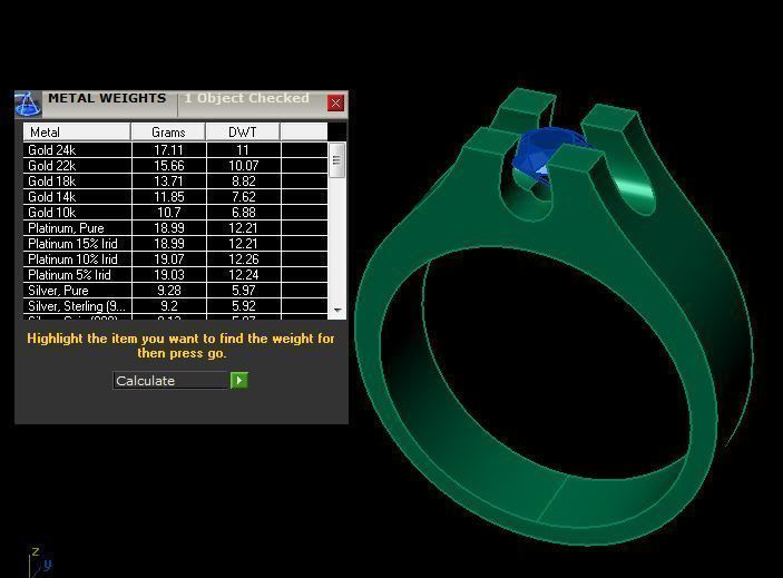 man ring 3D print model_13