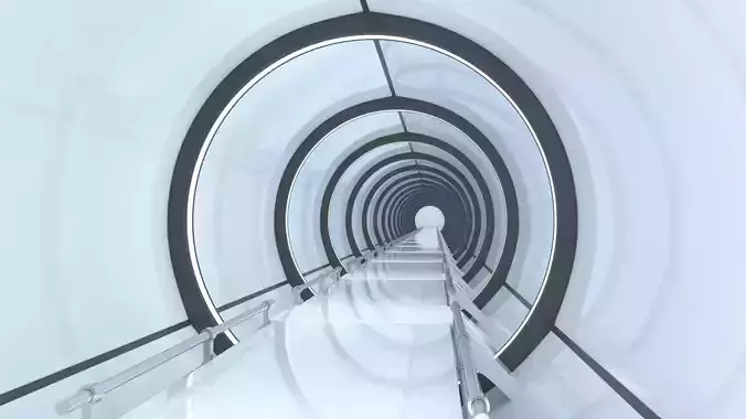 Sci-Fi Futuristic Corridor