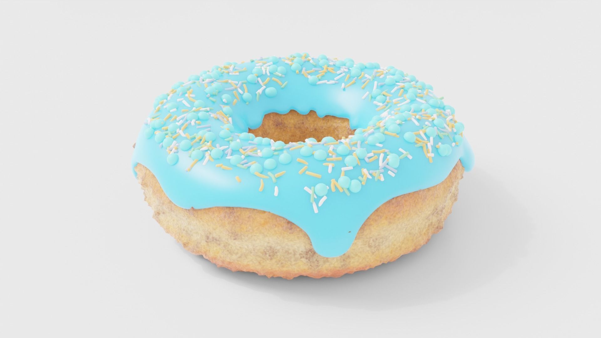 9 Donuts Set 3D model_9
