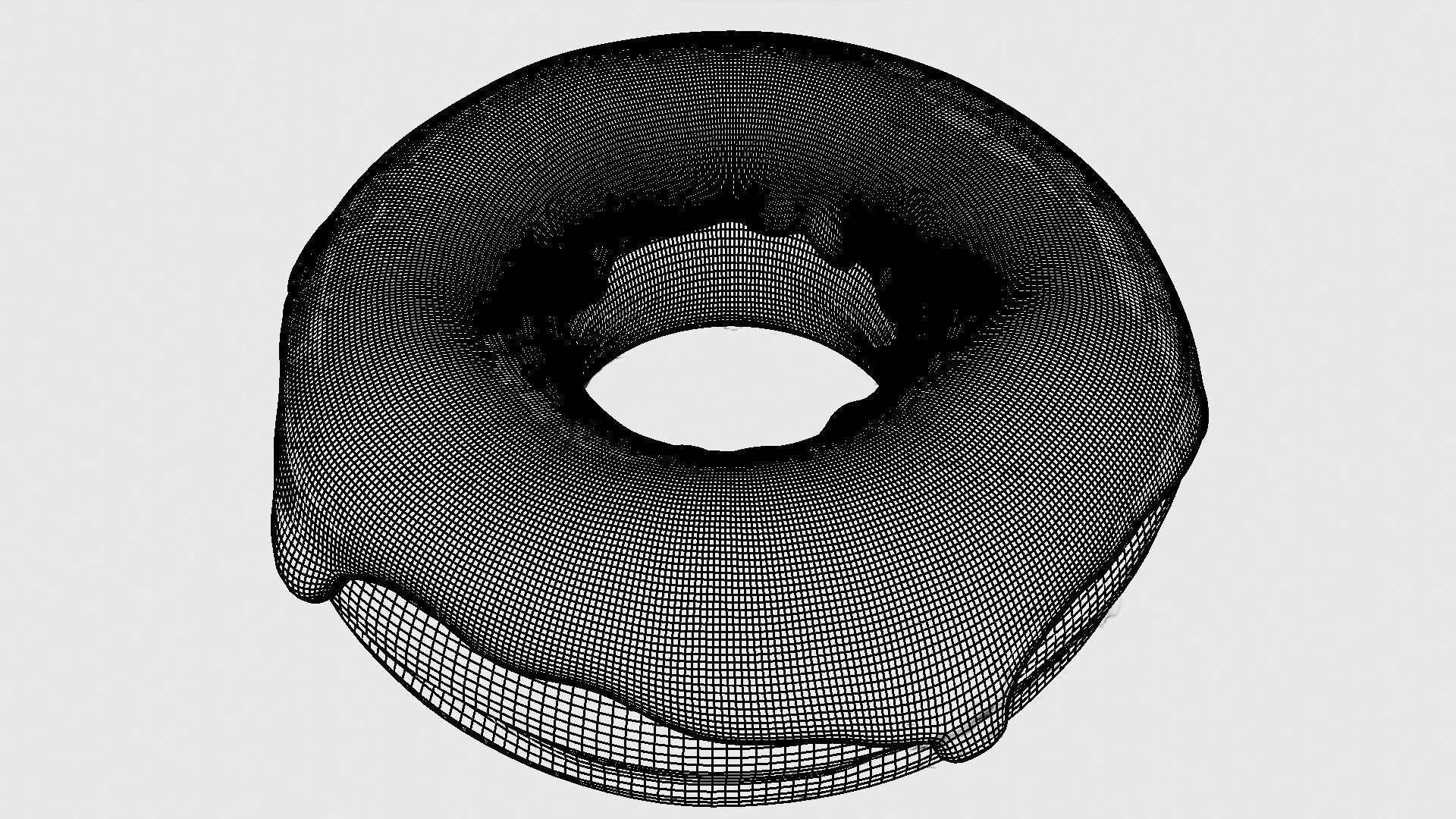 9 Donuts Set 3D model_16