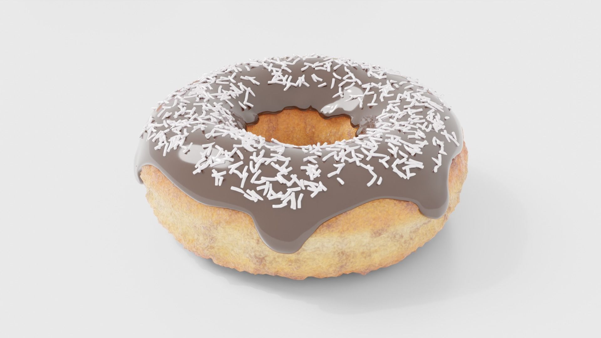 9 Donuts Set 3D model_6