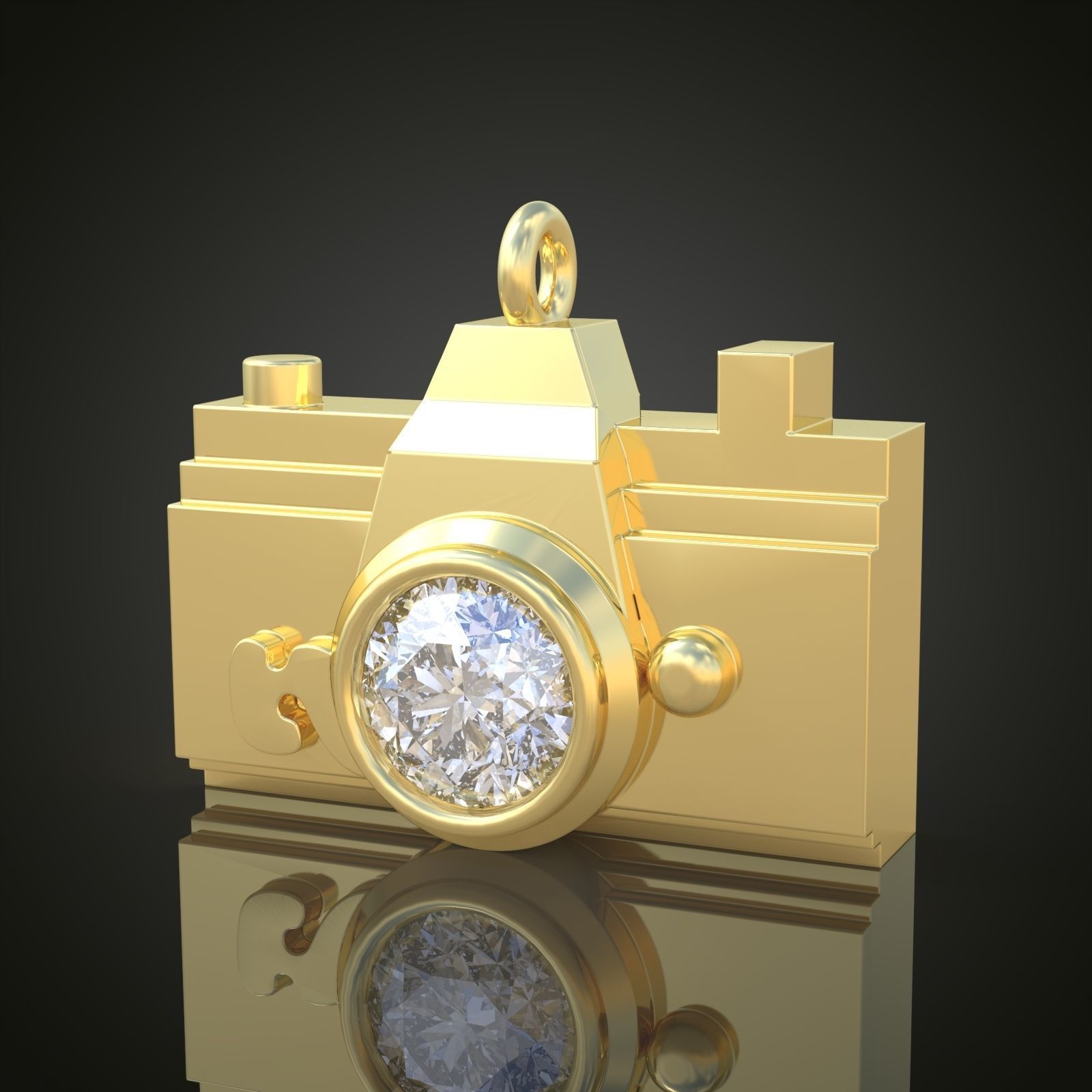 Exclusive Pendant model 3D 0167 printable model 3D print model_4