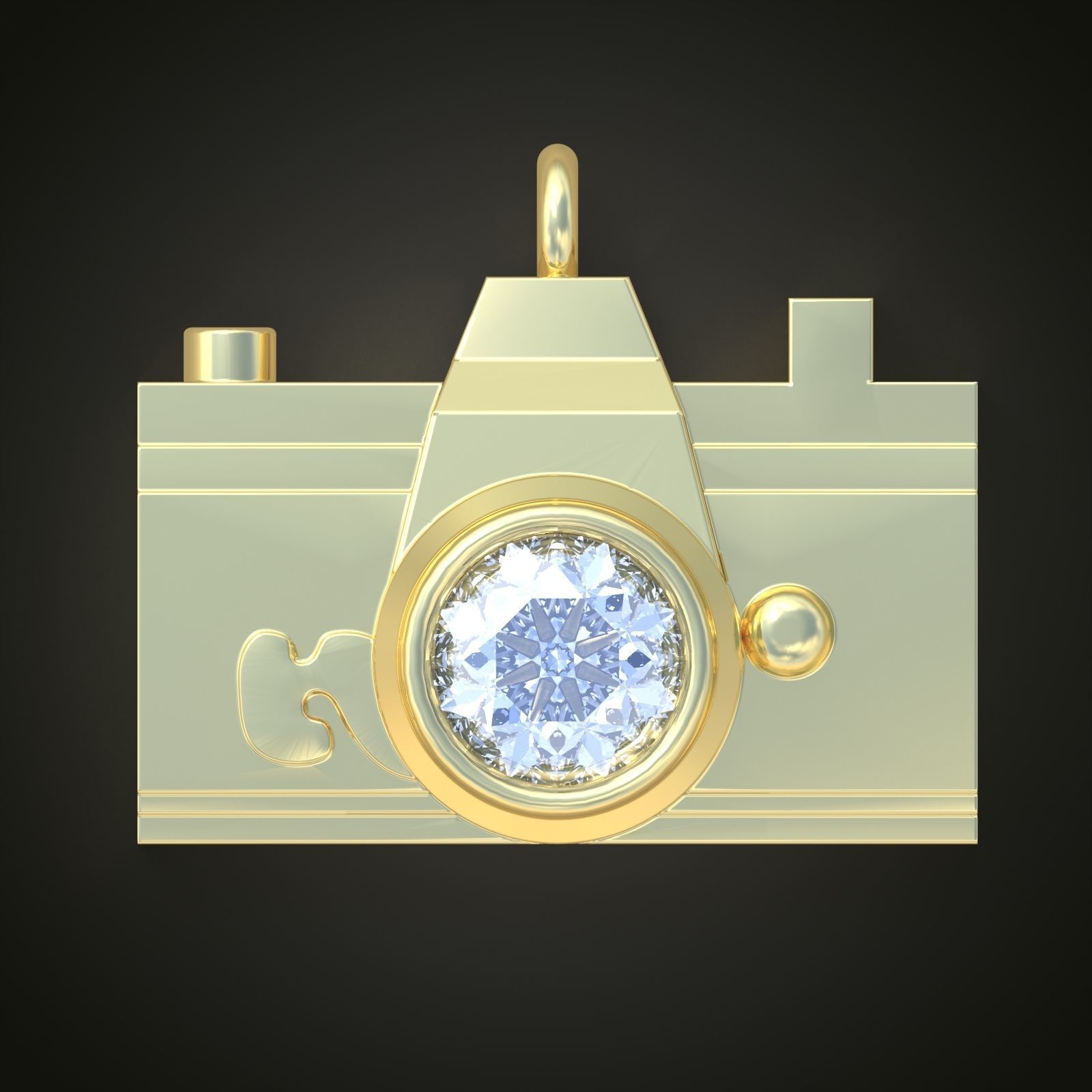 Exclusive Pendant model 3D 0167 printable model 3D print model_3