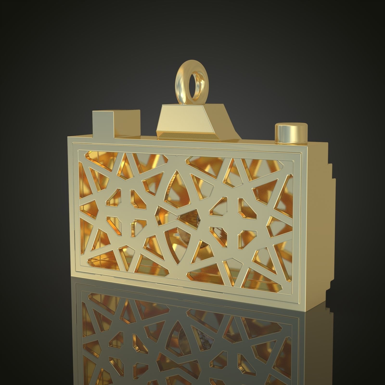 Exclusive Pendant model 3D 0167 printable model 3D print model_7