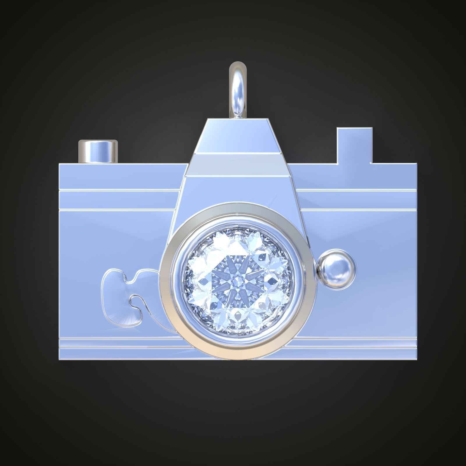 Exclusive Pendant model 3D 0167 printable model 3D print model_2