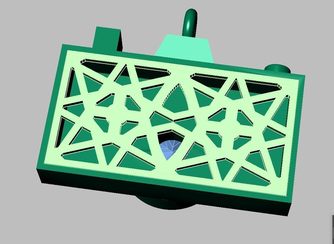Exclusive Pendant model 3D 0167 printable model 3D print model_10