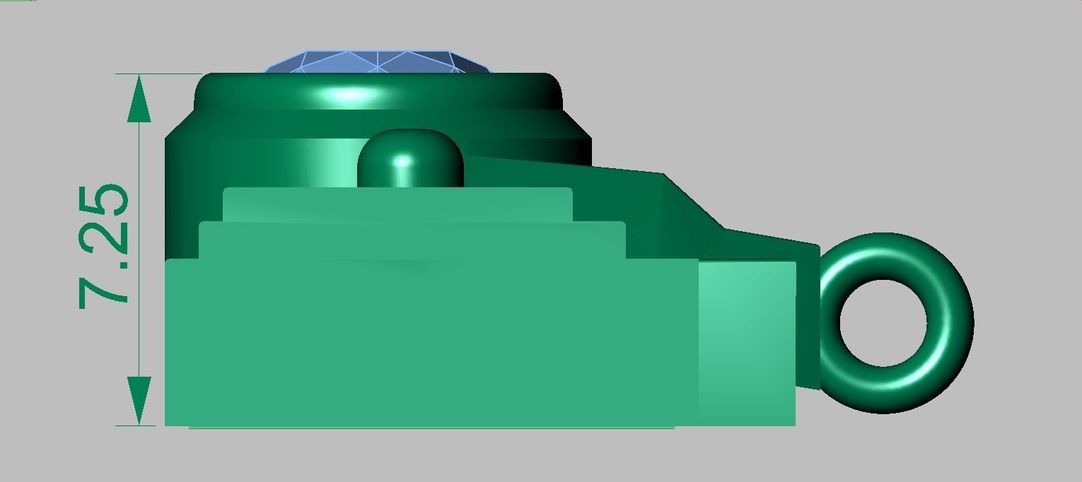 Exclusive Pendant model 3D 0167 printable model 3D print model_8