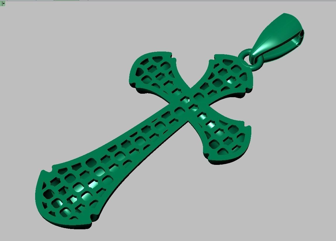 Pendant model 3D 0170 printable model 3D print model_10