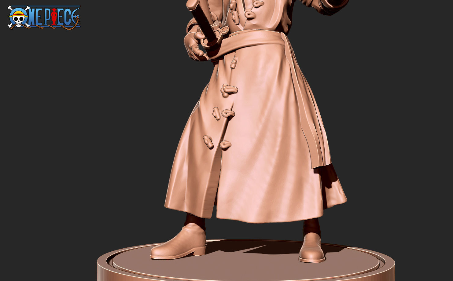Zoro one piece 3D print model_2