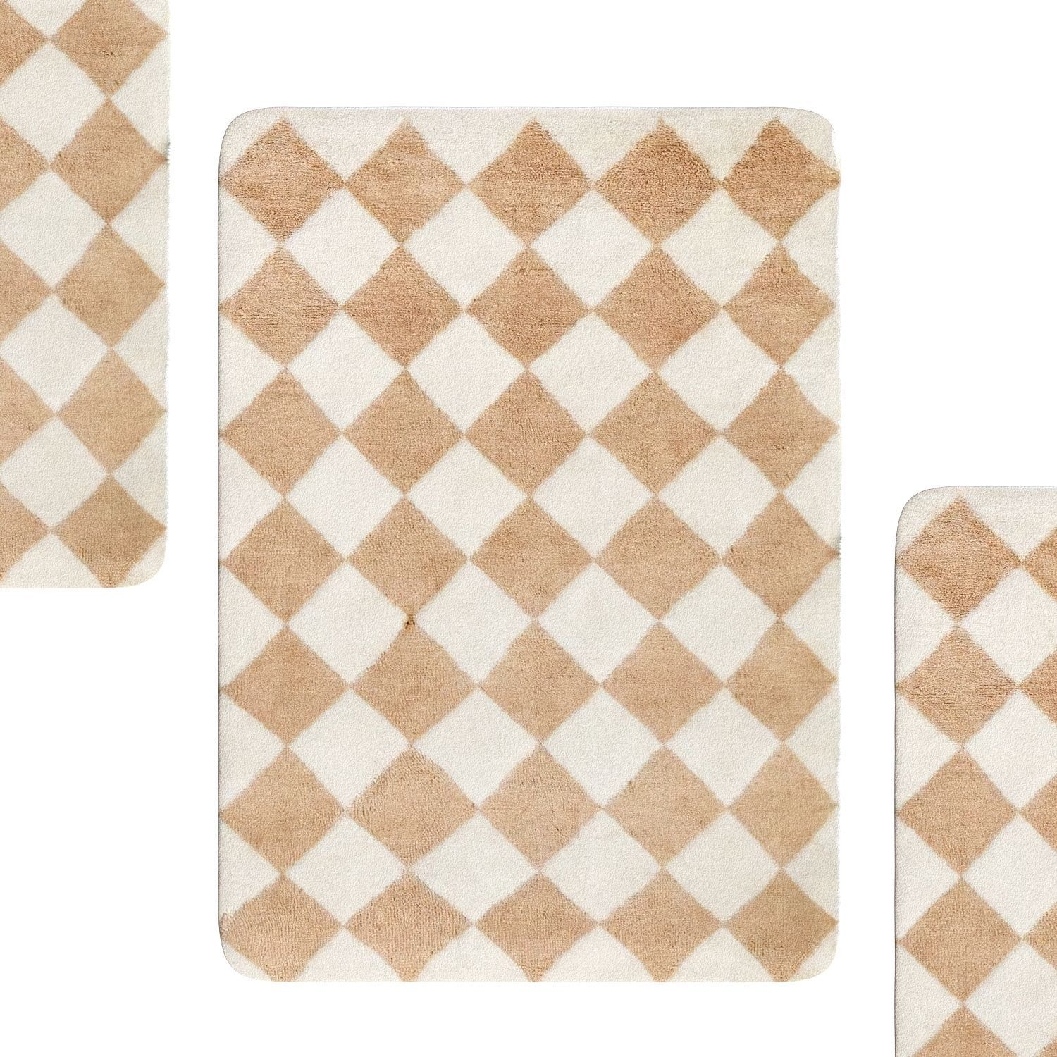 Cariad Moroccan Shag Rug 3D model_1