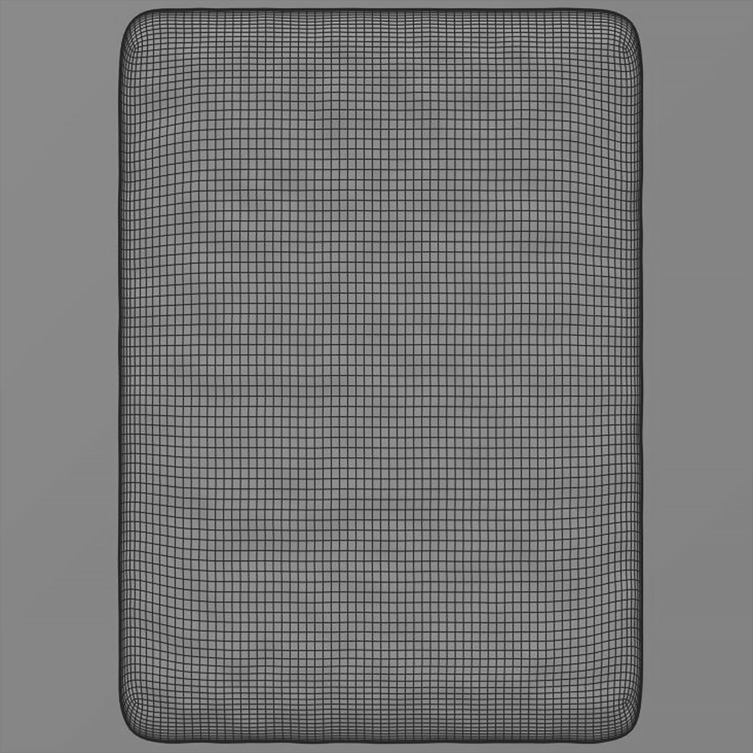 Cariad Moroccan Shag Rug 3D model_2