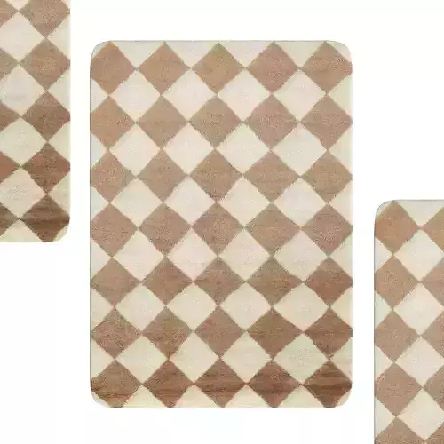 Cariad Moroccan Shag Rug 3D model